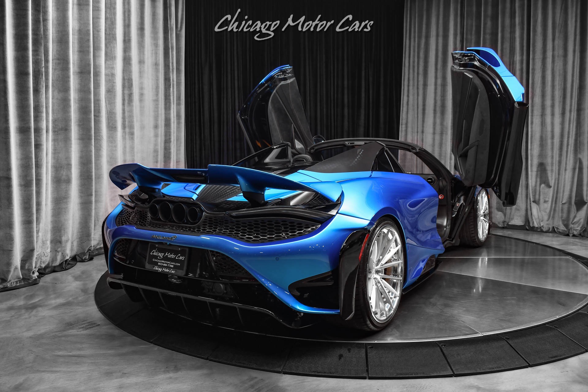 Used 2022 McLaren 765LT Spider Huge MSRP! MSO Celerium Blue! Anrky