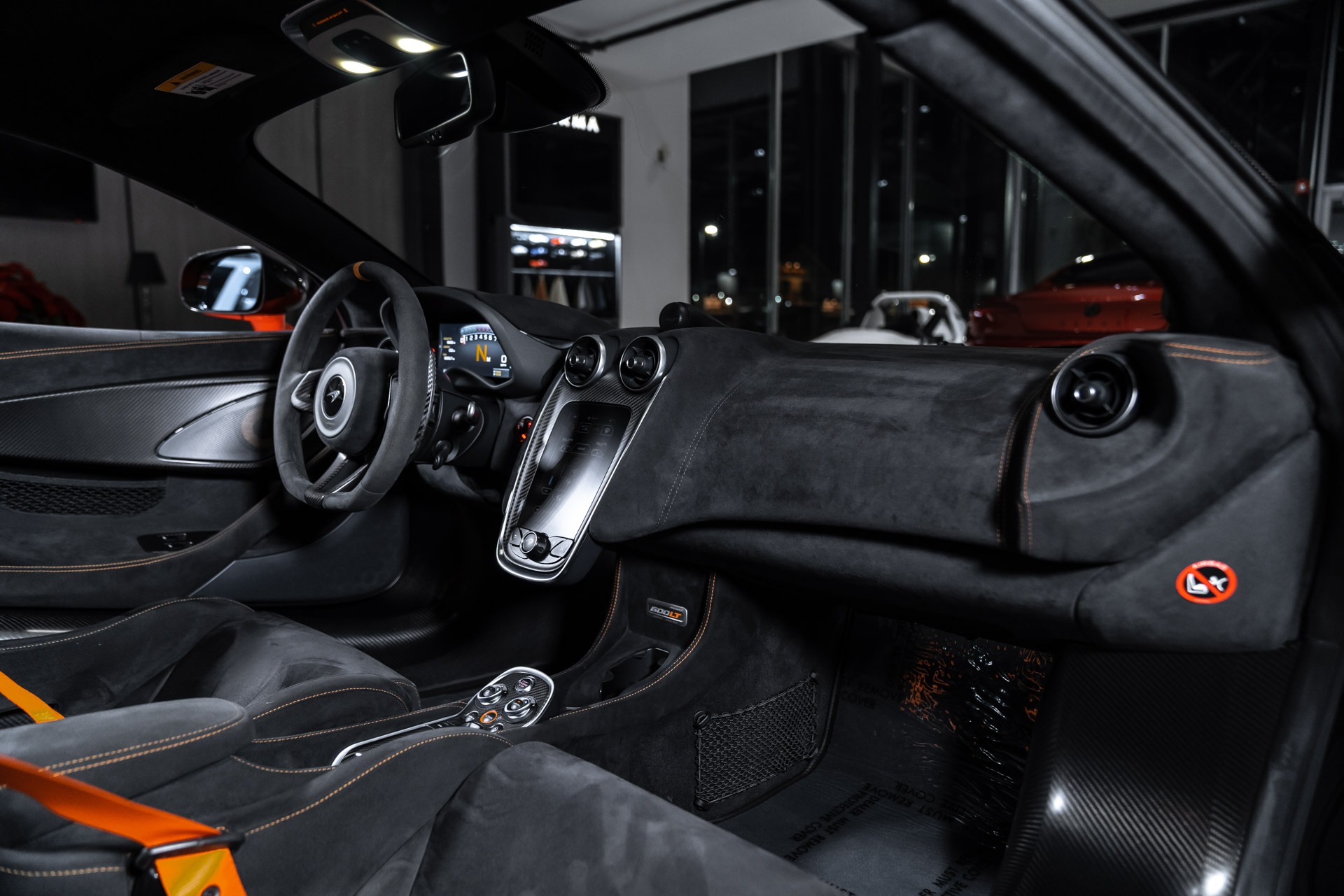 Used 2019 McLaren 600LT Coupe MSO Helios Orange! MSO Carbon Fiber 