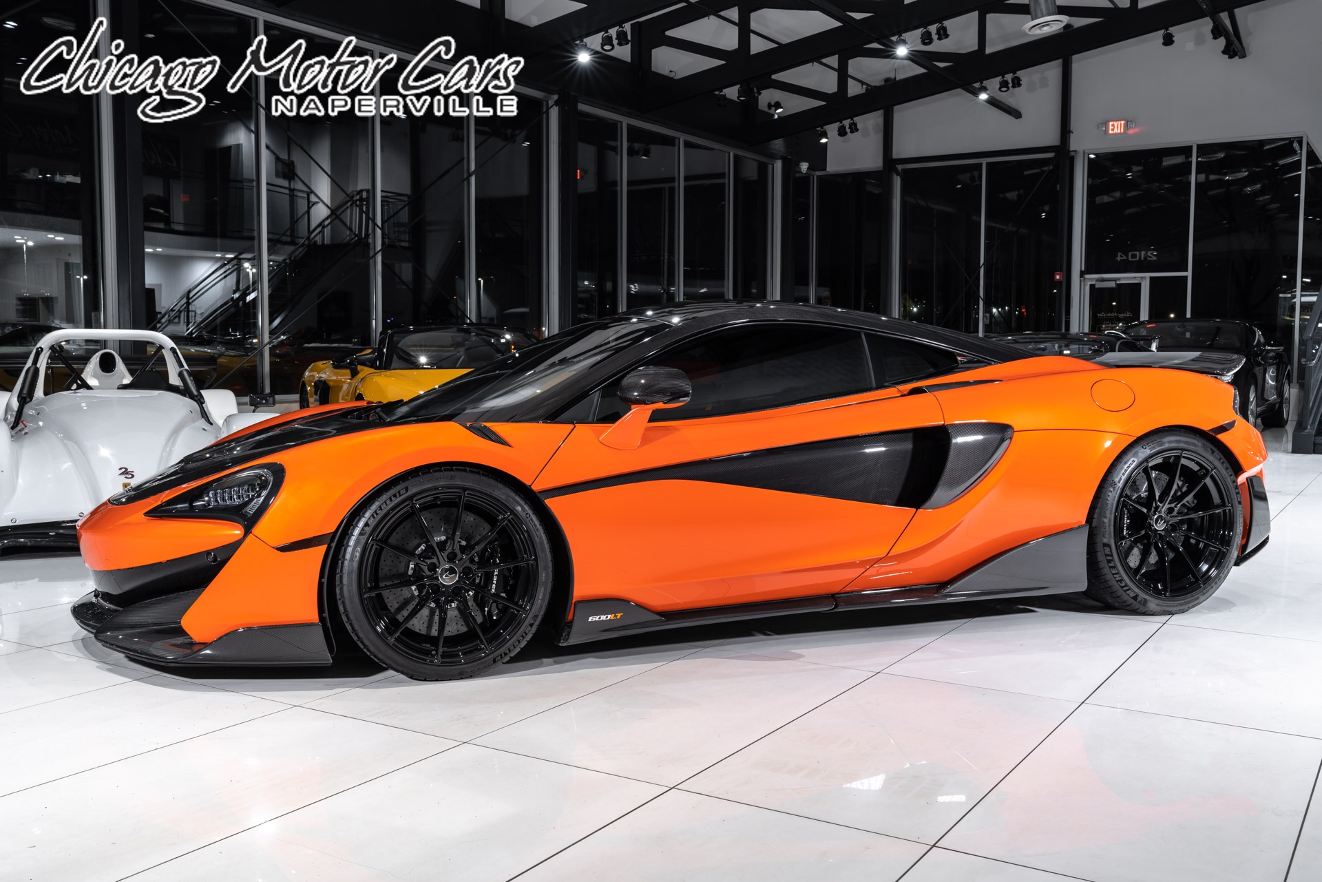 Used 2019 McLaren 600LT Coupe MSO Helios Orange! MSO Carbon Fiber 