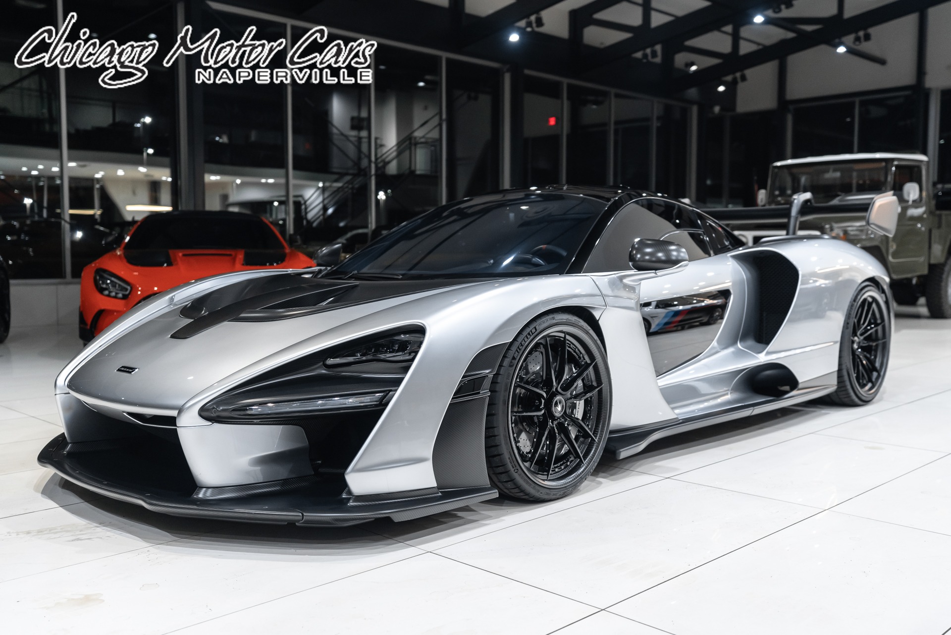Used 2019 McLaren Senna Coupe Liquid Silver! Bespoke Interior! TONS of