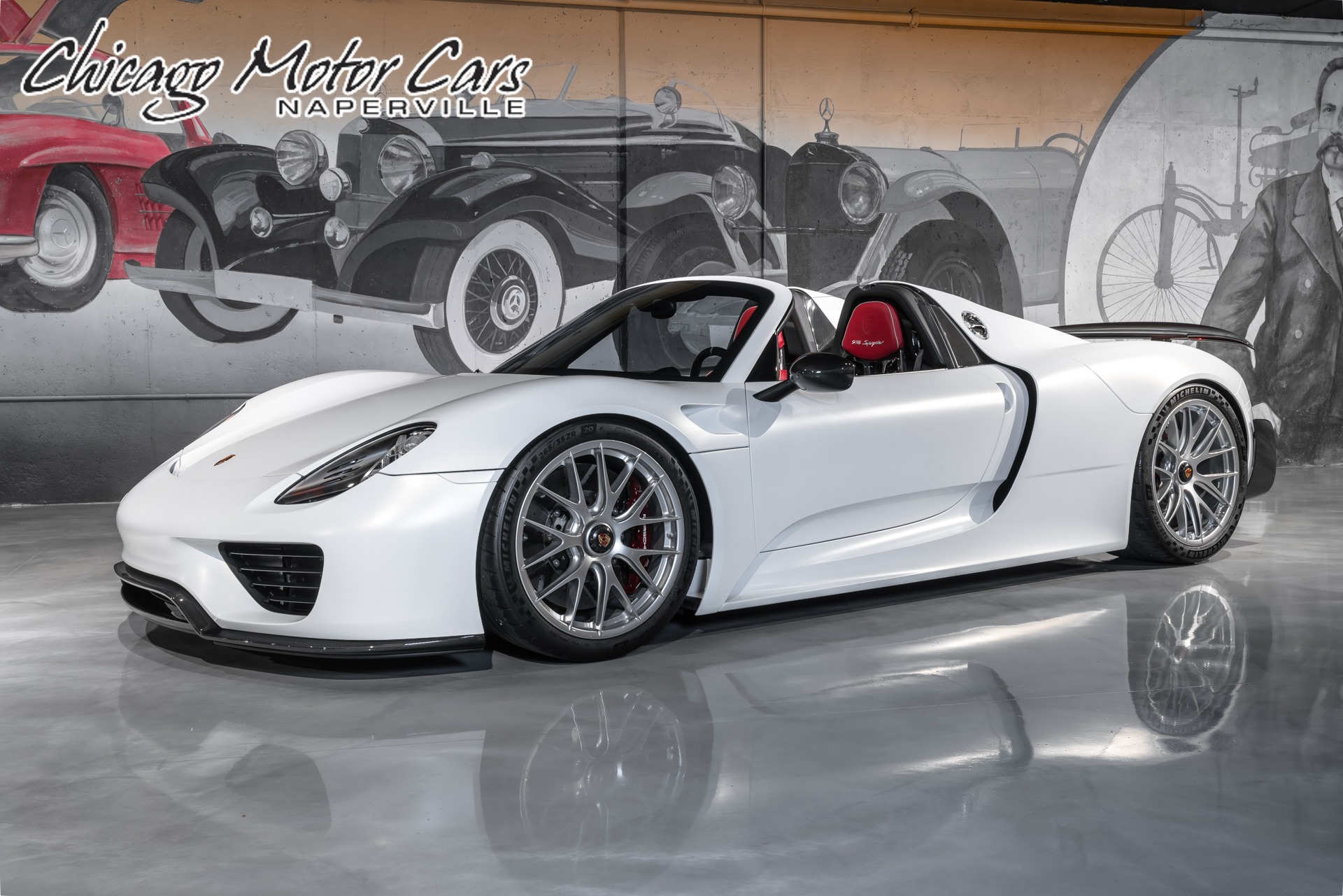 Used 2015 Porsche 918 Spyder 139 of ONLY 918 Made! Magnesium Wheels! TONS of Carbon Fiber