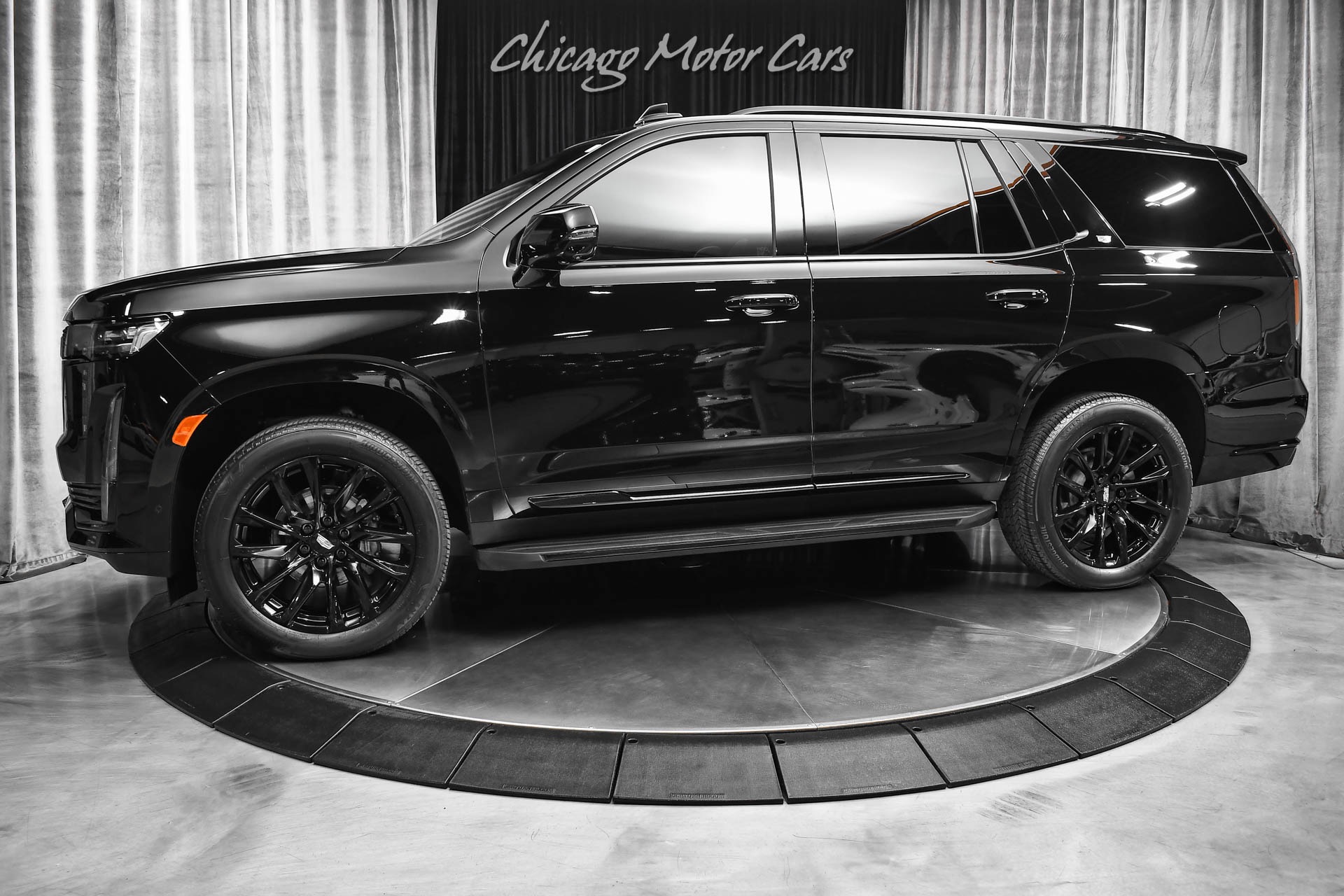 Blacked Out Cadillac Escalade Chicago Pd