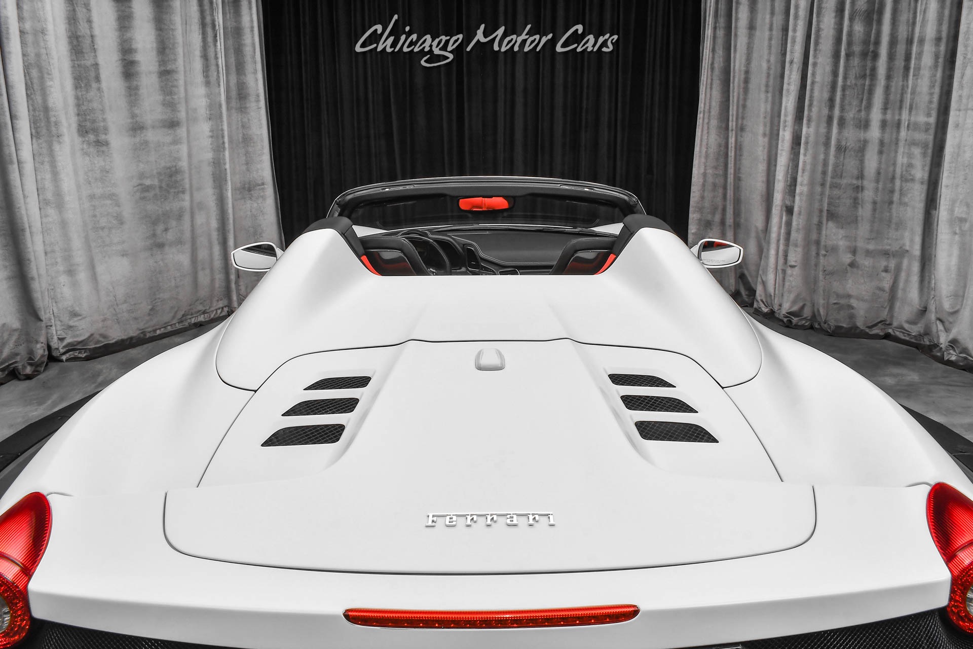Used 2013 Ferrari 458 Spider RARE Two Tone Carbon Race Seats