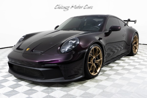 Used 2022 Porsche 911 GT3 6-Speed Manual RARE PTS Amethyst