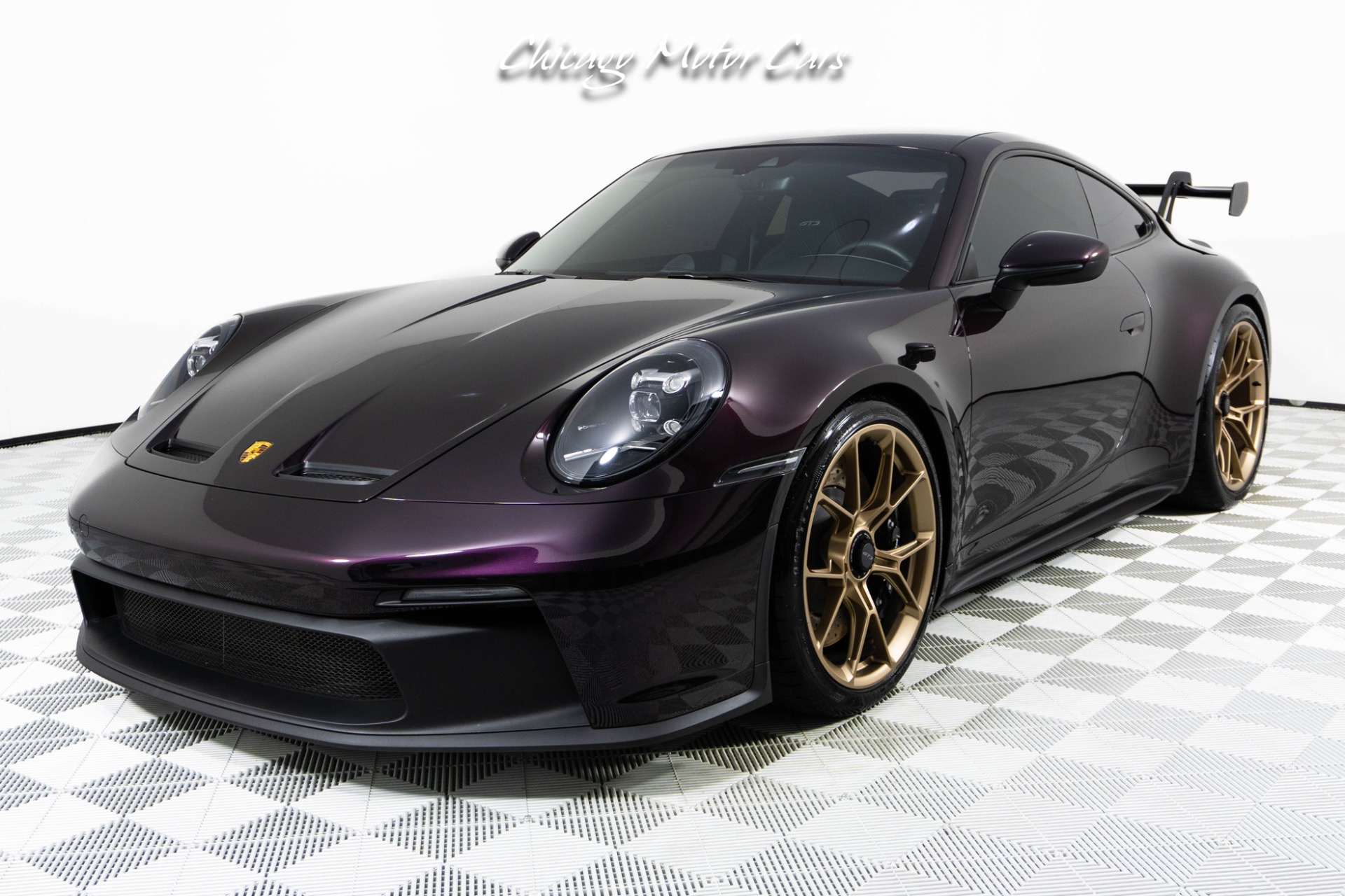 Used 2022 Porsche 911 GT3 6-Speed Manual RARE PTS Amethyst