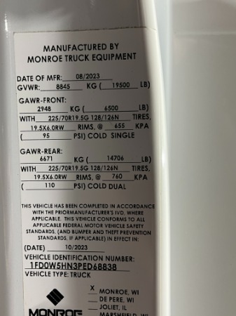 2023 Ford F-550 Super Duty Chassis Cab XL - Photo 61