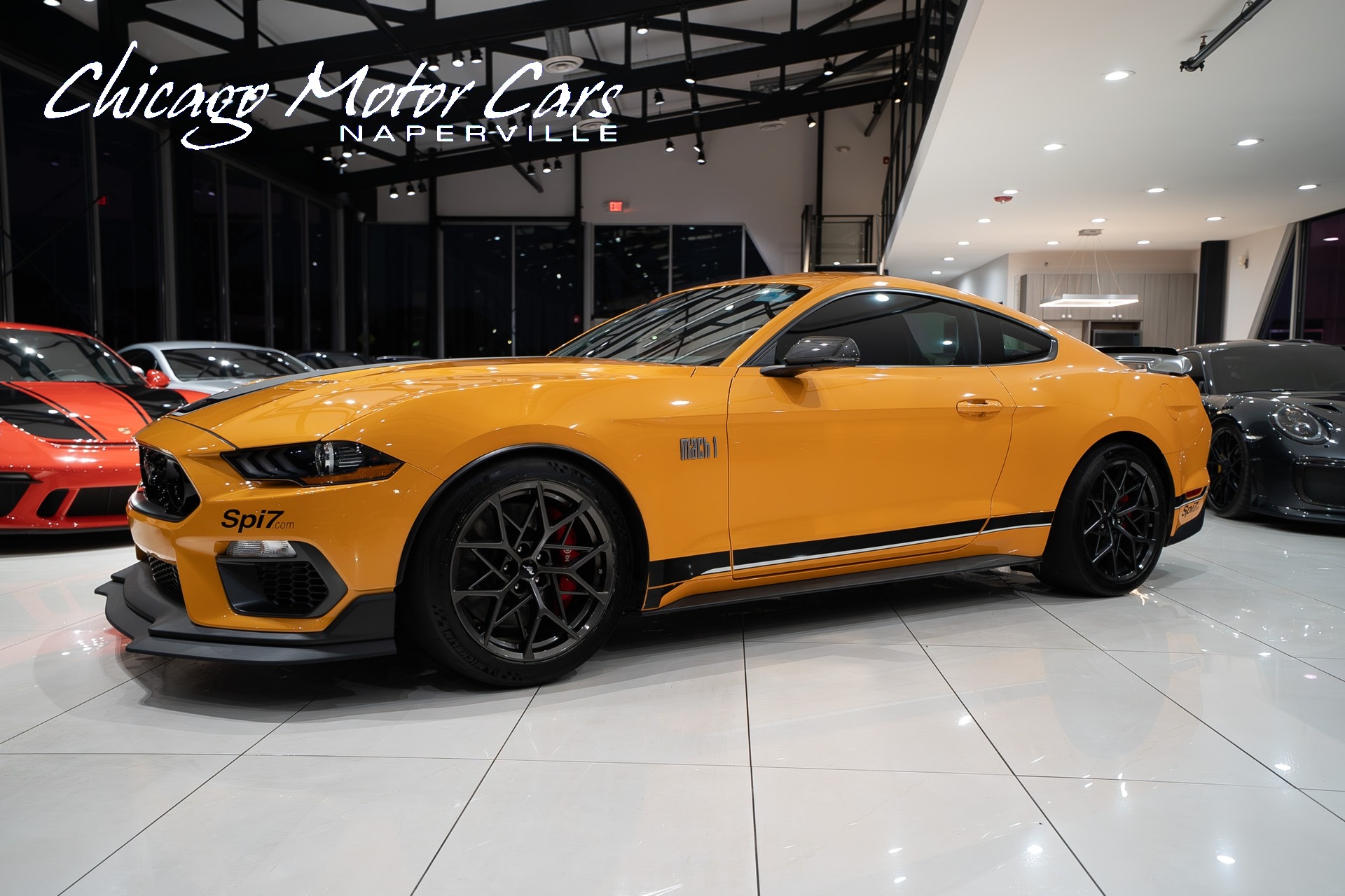 Used 2022 Ford Mustang Mach 1 Coupe Cyber Orange 6-Speed Manual