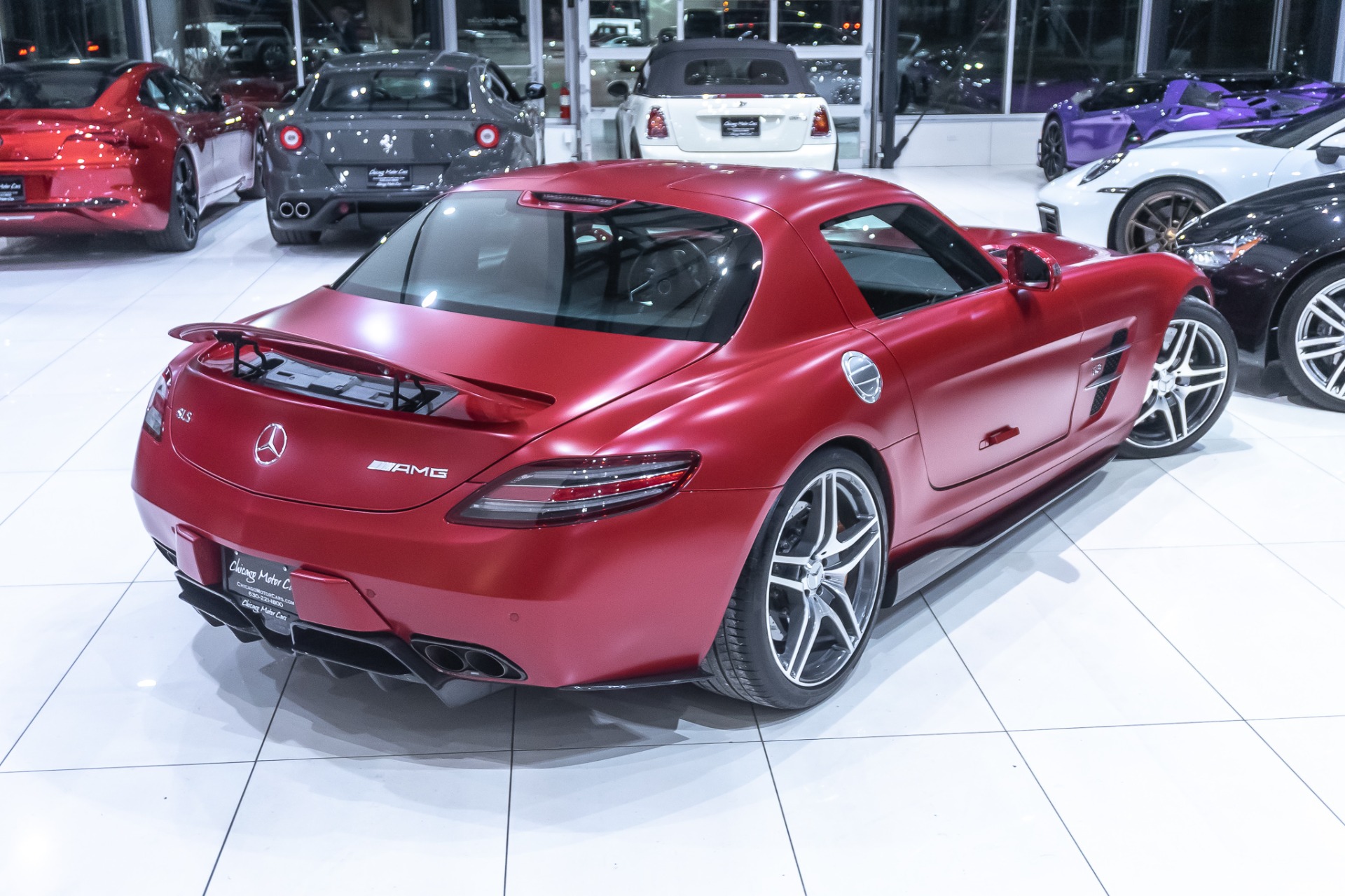 Used 2012 Mercedes-Benz SLS AMG GULLWING Coupe RENNTECH Upgrades 