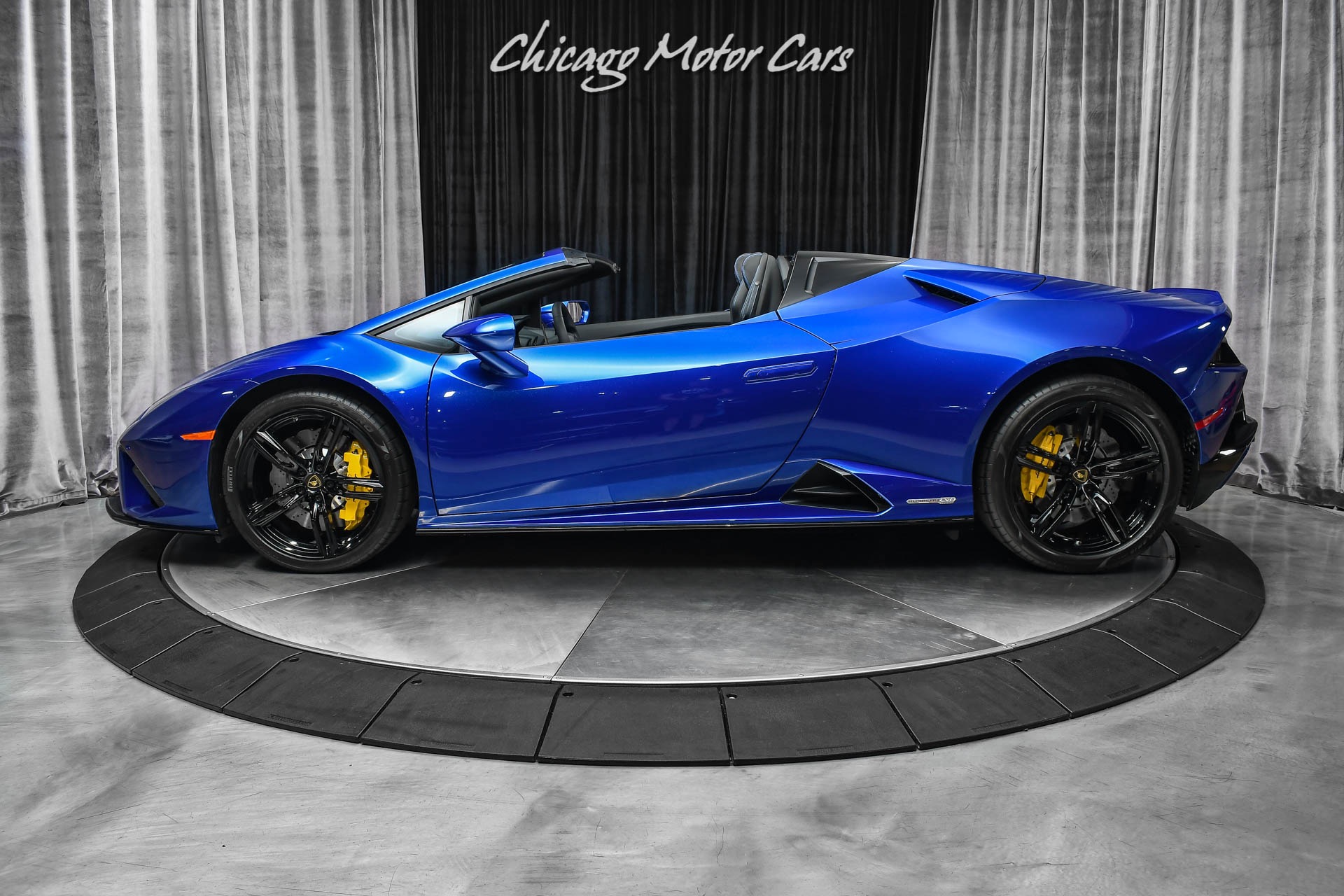 Used 2021 Lamborghini Huracan EVO Spyder Stunning Blu