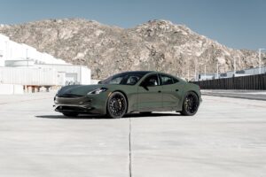 Southern California-based automaker Karma Automotive today announced the creation of three custom GS-6 vehicle variants with unique tactile branding themes and performance upgrades to commemorate the initial production run of its 2021 GS-6 extended range electric vehicle. California Design Theme These GS-6 sedans pay homage to the state of California, where Karma’s vehicles are designed and produced. The customized vehicles highlight Karma’s new brand positioning and pricing model – one that will provide personalized vehicle options as the company expands its lineup to include the GS-6 Series, the Revero GT® and future product offerings yet to be announced. Each 2021 GS-6 Special Edition vehicle was designed by Karma’s design staff in Irvine, California and assembled at Karma’s Innovation and Customization Center (KICC) – the company’s production facility in Moreno Valley. Each special edition sedan features a combination of custom badging and color combinations from the Karma Design staff. Performance Modifications The special edition vehicles will also have various performance modifications which will enhance the driving experience. Upgraded motors with higher copper content used to increase the amperage will work to boost the top speed to an electronically-limited 135 miles per hour and decrease their 0-60 times to sub-four seconds. Torque vectoring is employed to selectively redistribute power to the wheels providing optimal hold, making for a fast and effectively balanced system. The vehicle’s advanced user interface/ user experience (UI/UX) system integrates special “Launch” and “Track” modes to sharpen the vehicle’s handling dynamics. The system monitors and displays the driver’s performance statistics and diagnostics via digital gauge clusters and images for immediate feedback. “These special edition vehicles are a great way to kick off sales for our new GS-6 lineup,” says Karma’s VP of Sales and Customer Experience, Joost de Vries. “Each color expresses the vibrance of the California lifestyle where they were created, and the performance modifications encourages driver interaction for a heightened sensory experience.” The custom 2021 GS-6 special editions are available for sale at select dealers. CALIFORNIA RIVIERA LA SUN YOSEMITE GROVE Exterior Paint One-off, Karma Riviera Blue One-off, Karma Hollywood White On-off, Karma Yosemite Green Wheels 22” Forged Spur Refinished in Metallic Lunar Grey 22” Dune Twist Midnight Chrome HRE S200H High Gloss Black Brake Calipers Riviera Blue Burnt Orange Yellow Interior Color Palette “Ventura” Grey with Blue & Brown Accents “Pebble Beach” Grey with Brown Accents “Imperial Dune” Brown with Dark Brown Accents Exterior Trim Black Out Package Black Out Package Black Out Package Interior Trim Custom Forged Carbon Fiber Custom Open Pore Flat Cut Red Elm Wood Custom Flat Cut, Open Pore Lace Oak Wood